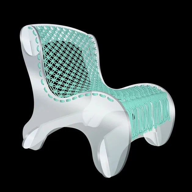 hey-perspex structure-rope seat-13 | zeroone - the cultural ...