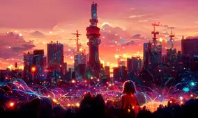 Electric city vibes